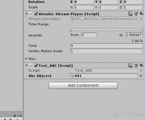 【Unity3D插件】Alembic插件使用教程，abc文件导入Unity_unity_09